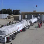 Ingresan 40 camiones con 600 toneladas de harina a Gaza