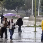 Episodios de lluvias dispersas predominan hoy en parte del territorio nacional