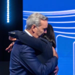 Abinader a la primera dama: "Mi mayor fortaleza es tu compañía" 