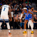 Thunder cae ante los poderosos Wolves en el salvaje Oeste