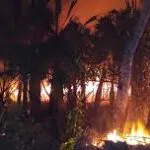 Peligro en San Pedro por cercanía de llamas a  tuberías de gas y almacenamiento de combustible