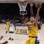 Luka Doncic y Lebron James guían a Lakers a la victoria sobre Timberwolves para empatar serie