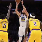 Los Warriors de Golden State vencen a Los Lakers de Los Ángeles 123-116