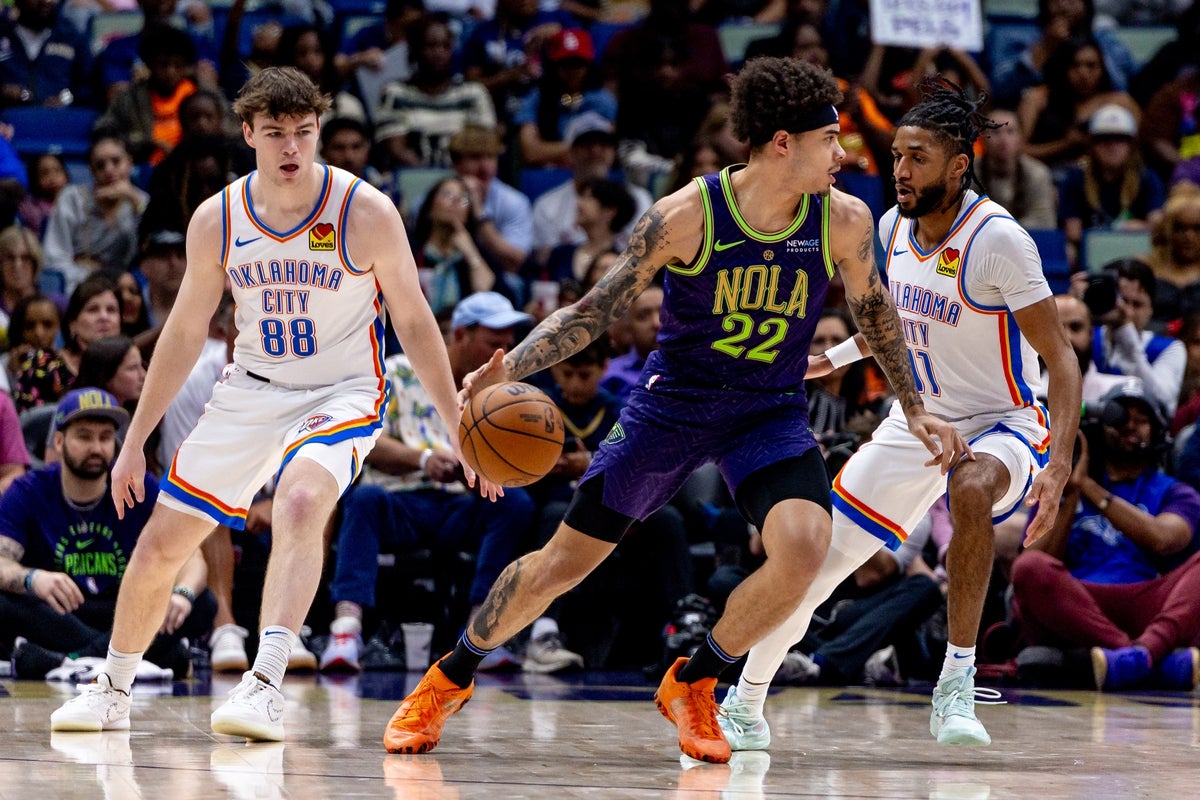 Oklahoma se impone 115-100 contra New Orleans Pelicans
