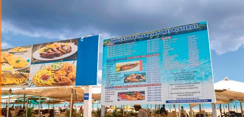 Negocios de Boca Chica muestran precios con lo que cumplen disposición de Proconsumidor