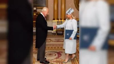 Embajadora de RD en Reino Unido presentó credenciales al rey Carlos III