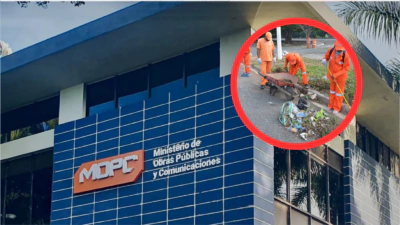 Denuncian falta de pagos del MOPC a  trabajadores de brigadas de limpieza