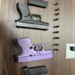 PN recupera dos pistolas Glock escondidas por sospechoso en tiroteo en SPM