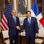 Abinader y Marco Rubio abordan crisis haitiana en reunión bilateral en Washington