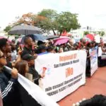 Protesta de educadores por nombramientos y nuevo concurso del Minerd