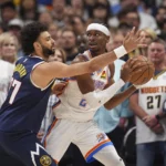 Shai Alexander encesta 25 puntos y guía a los Thunder al triunfo sobre Denver; serie 2-2