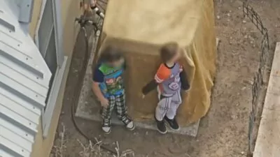 Dron policial ayuda a evitar tragedia al detectar a niños armados en Nuevo México