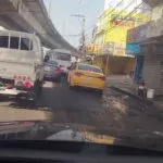 Tramo de Hermanas Mirabal es un solo hoyo y una zanja, denuncia residente en Santo Domingo Norte