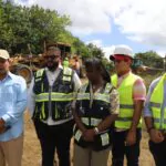 Autoridades retoman trabajos de construcción de la presa de Guaigüí en La Vega