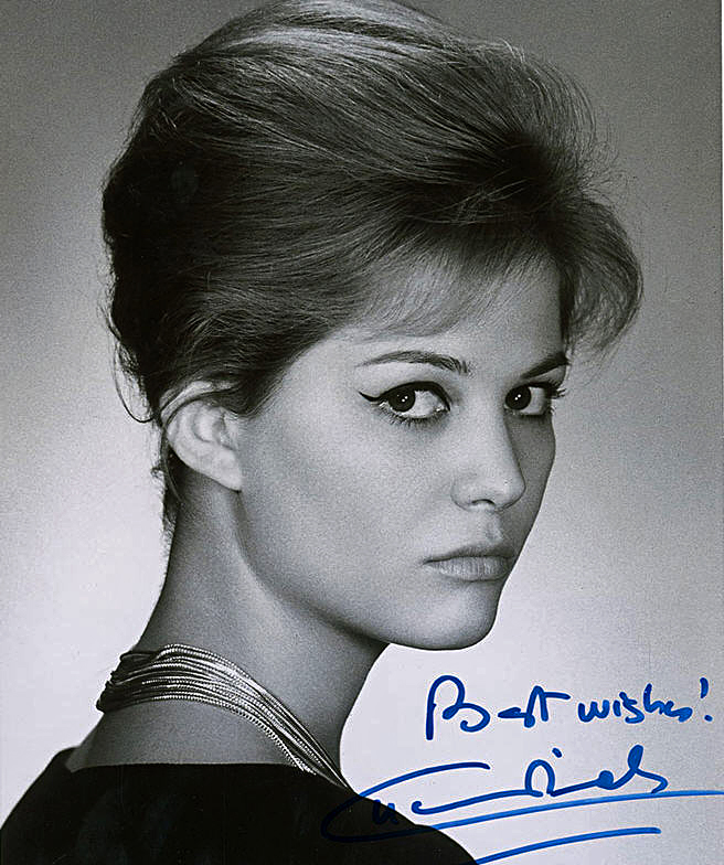 claudia cardinale signed